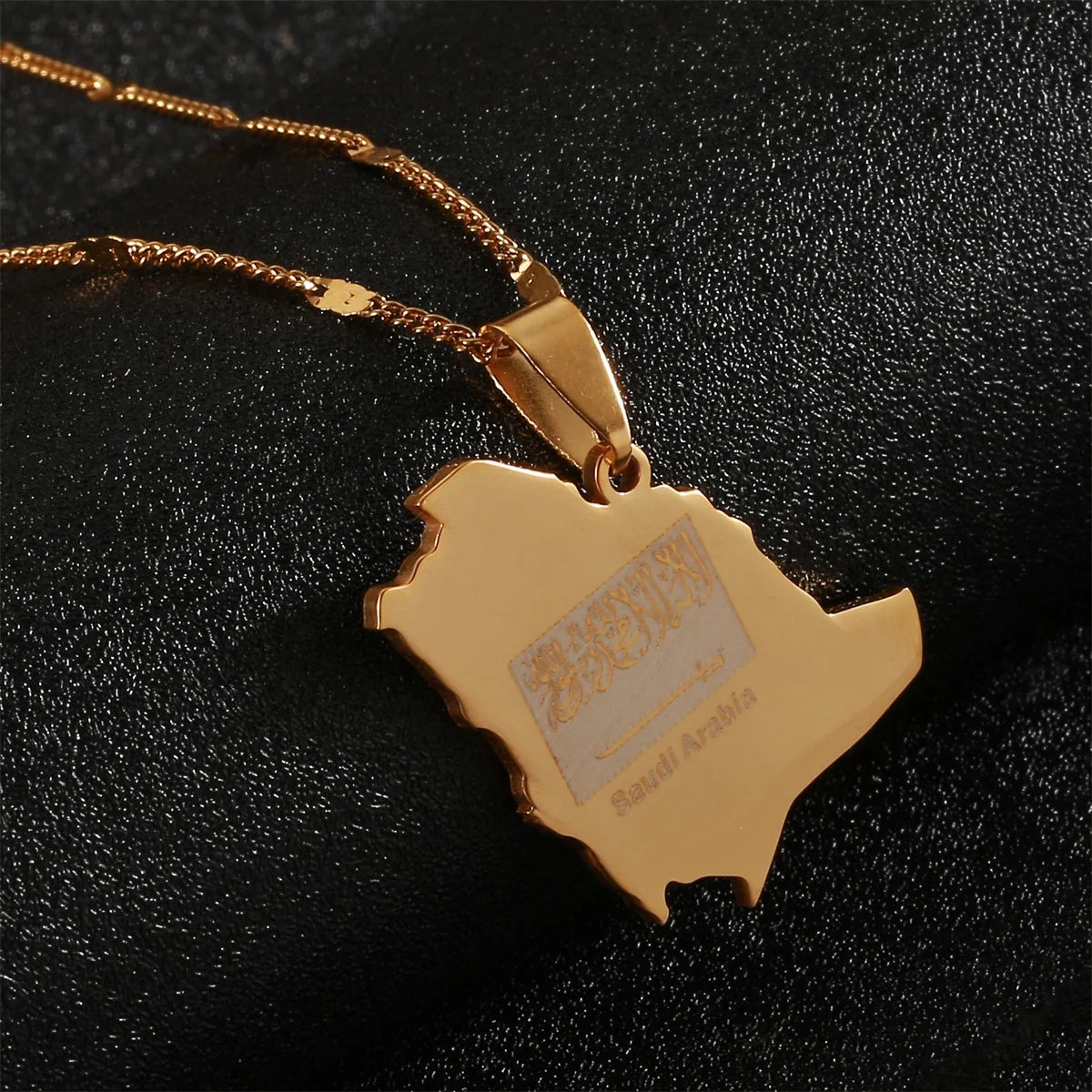 94TH Saudi Map Necklace