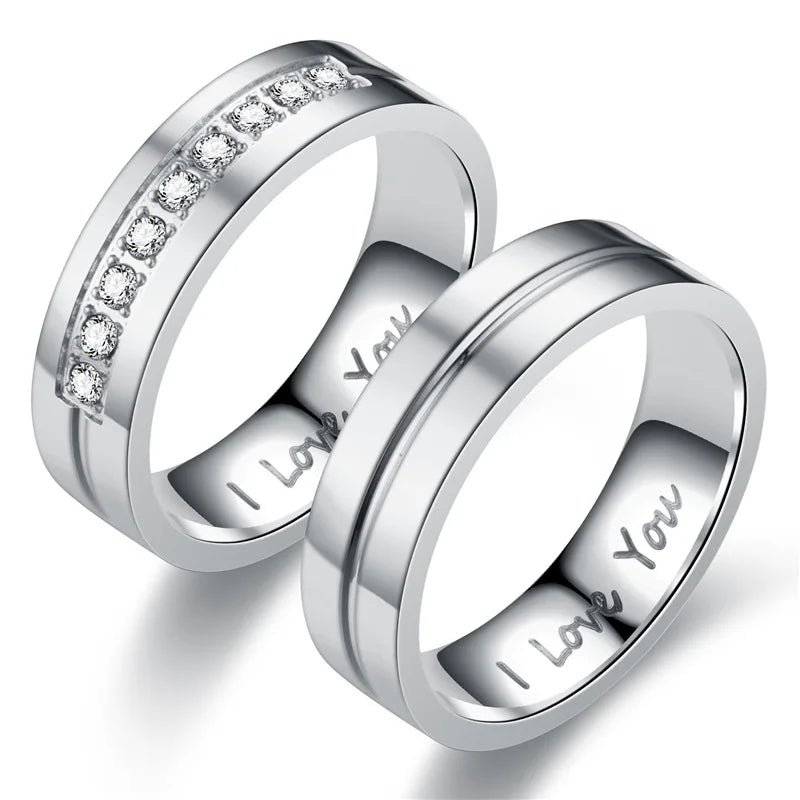 TWIN REAL Couple Rings