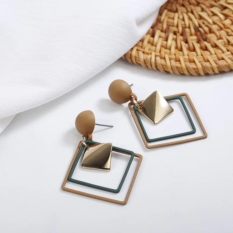 TIME SQAURE Earrings