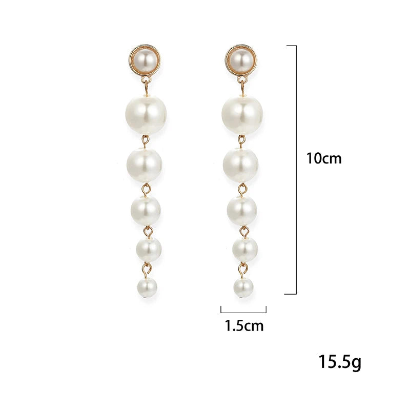 SLASH Pearl Earrings