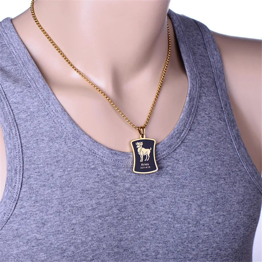 GEMINI Gold Necklace