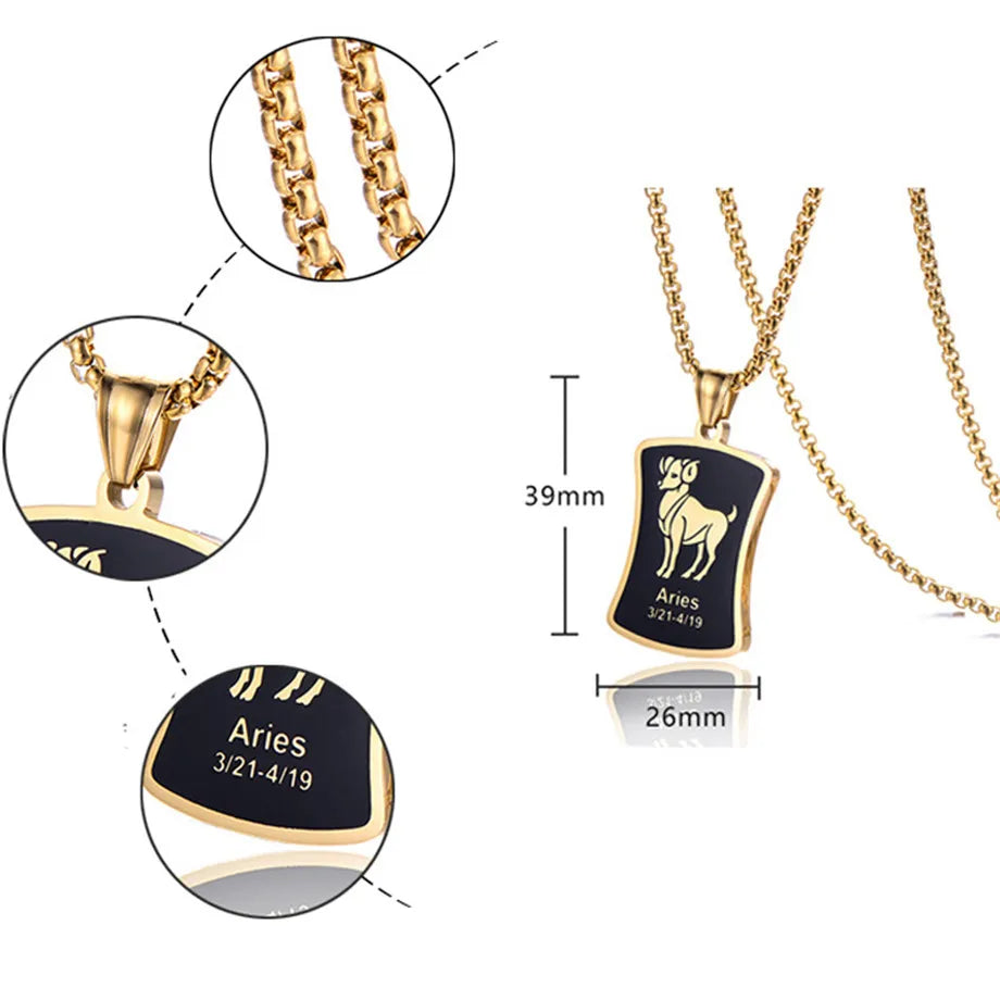 LIBRA Gold Necklace