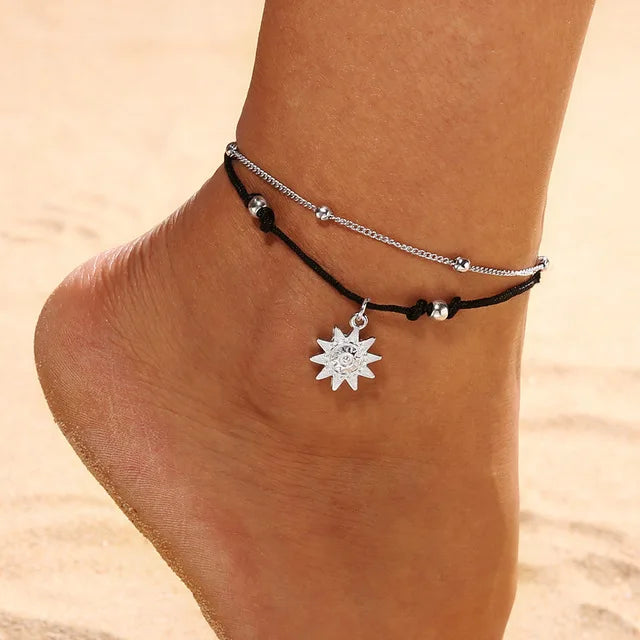 KAMEL Multi Layer Beads Anklets