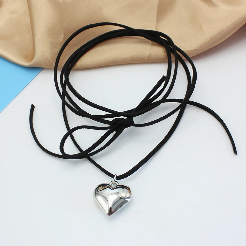 Adele Big Heart Necklace