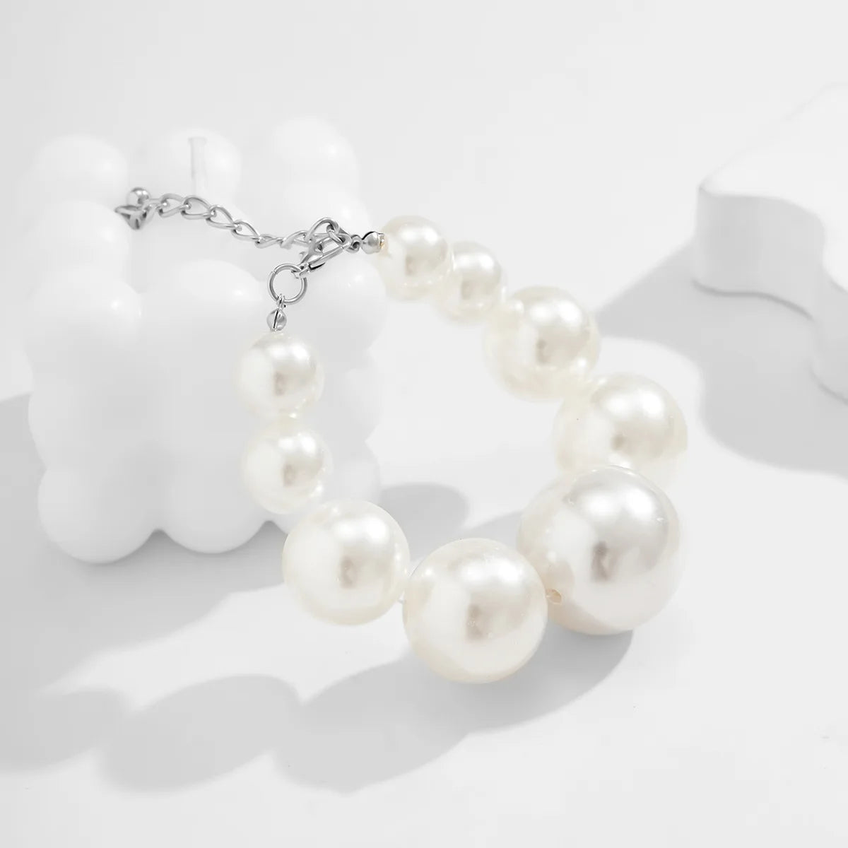 Pearl Choker BOLD Necklace Bracelets