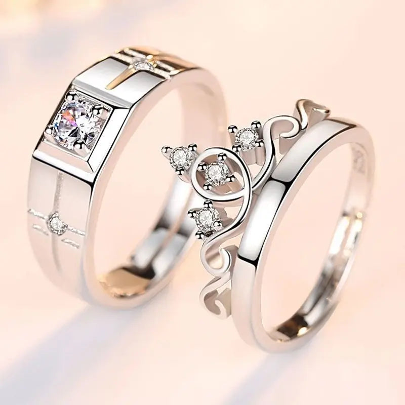 EZIES Couple Paired Rings