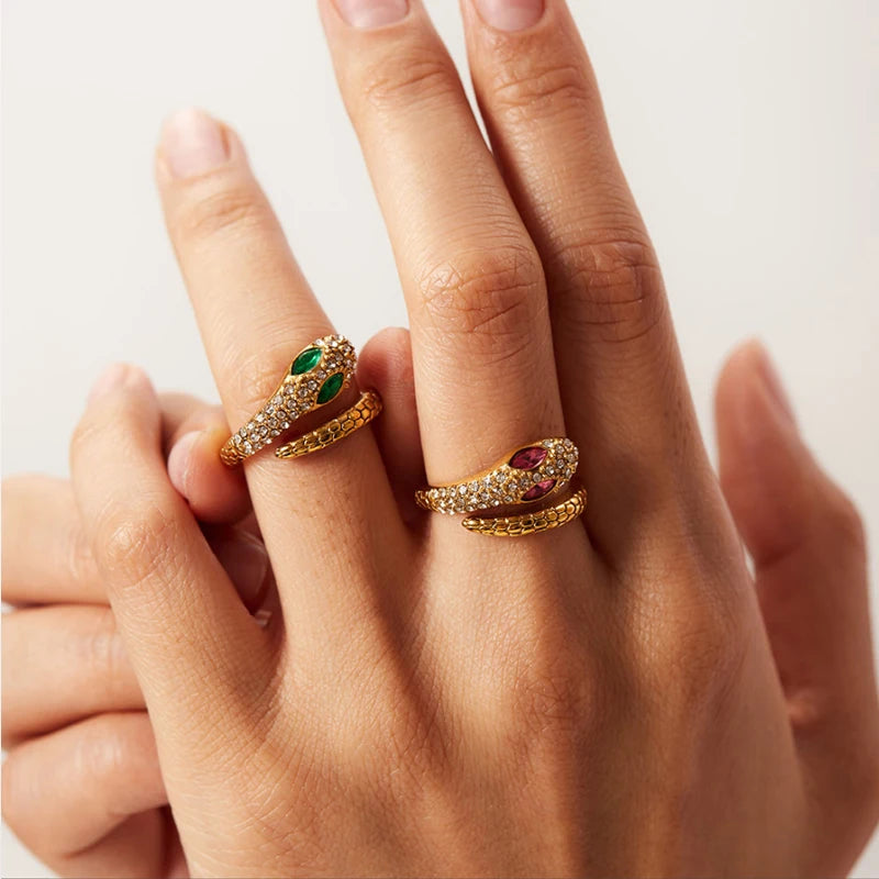 FAROES SNAKE Rings