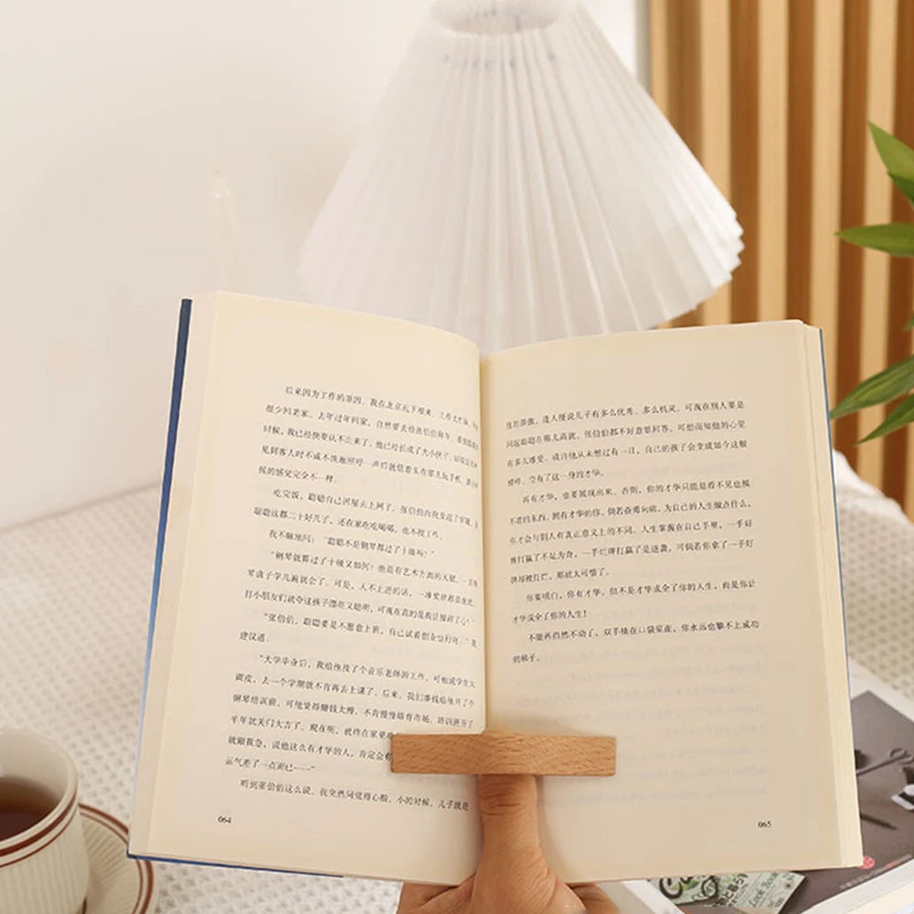 Wooden Thumb Bookmark