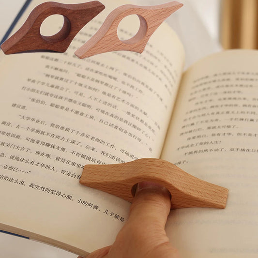 Wooden Thumb Bookmark