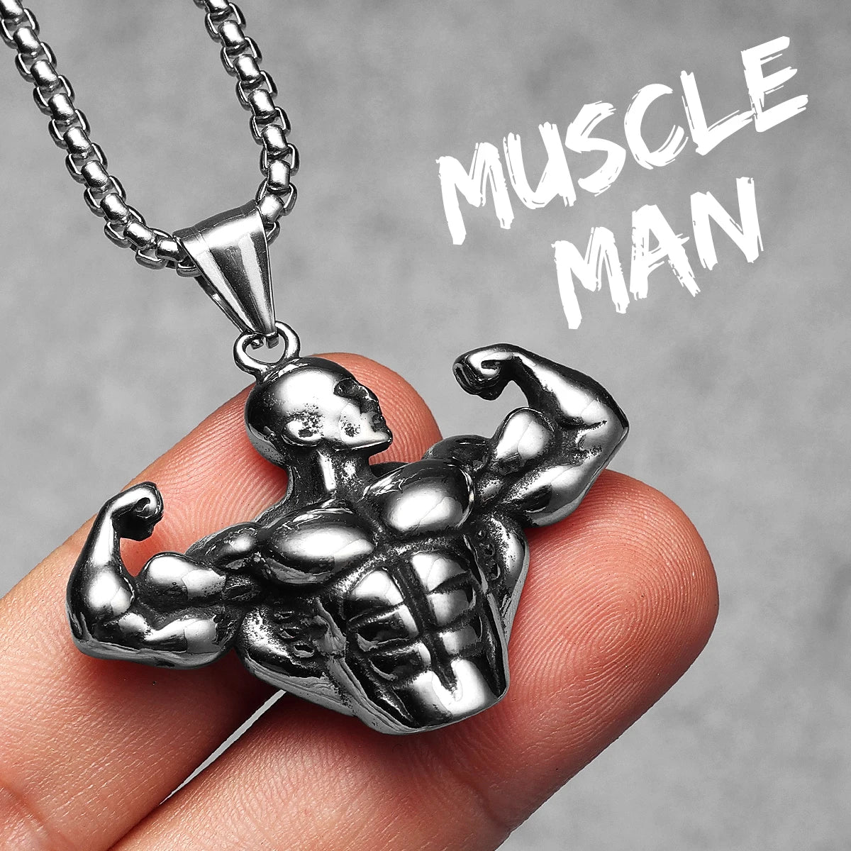 Fitness Muscle Necklaces