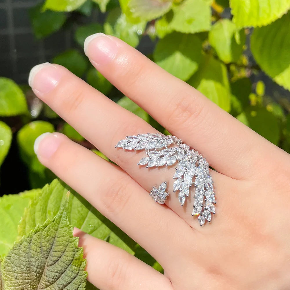 LEAF SERIES Adjustable Ring