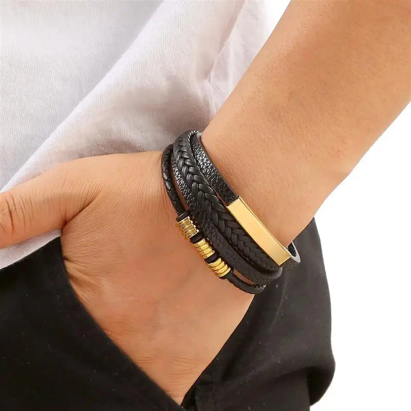 Latino Leather Bracelet