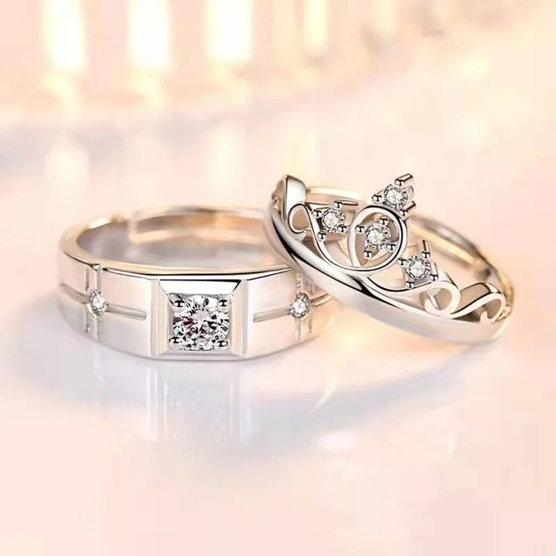 EZIES Couple Paired Rings