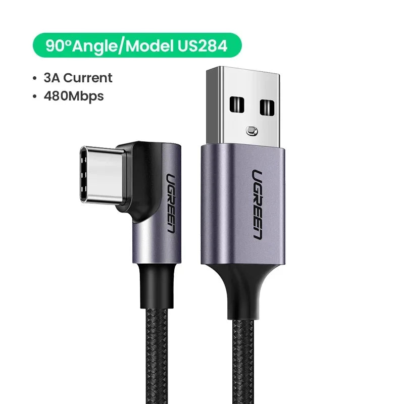 UGREEN 3A USB Type C Cable Nylon Braided