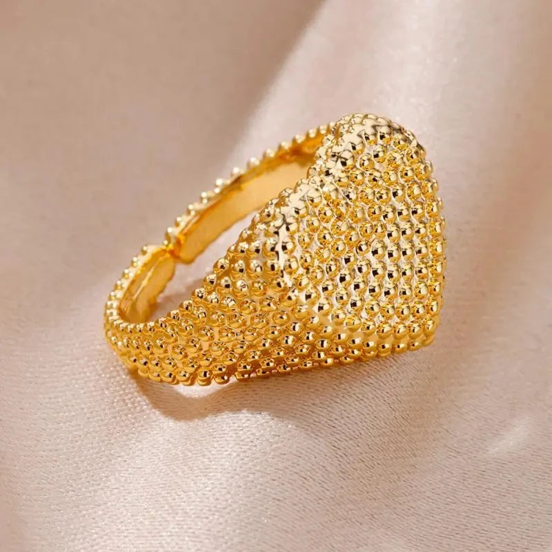 GOLD HEART Ring