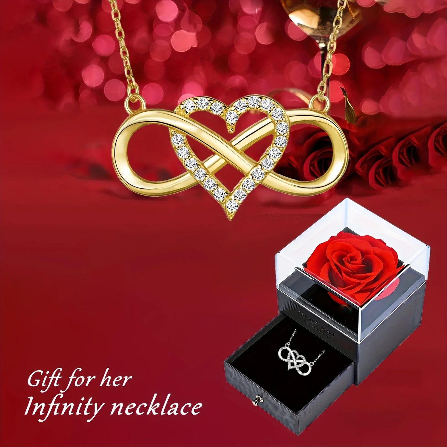 Infinity Heart Necklace