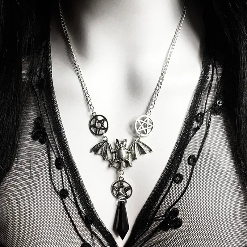 GOTHIC BAT Necklace