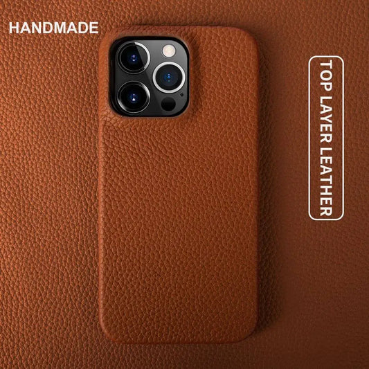 IPHONE 16 Genuine Leather Case