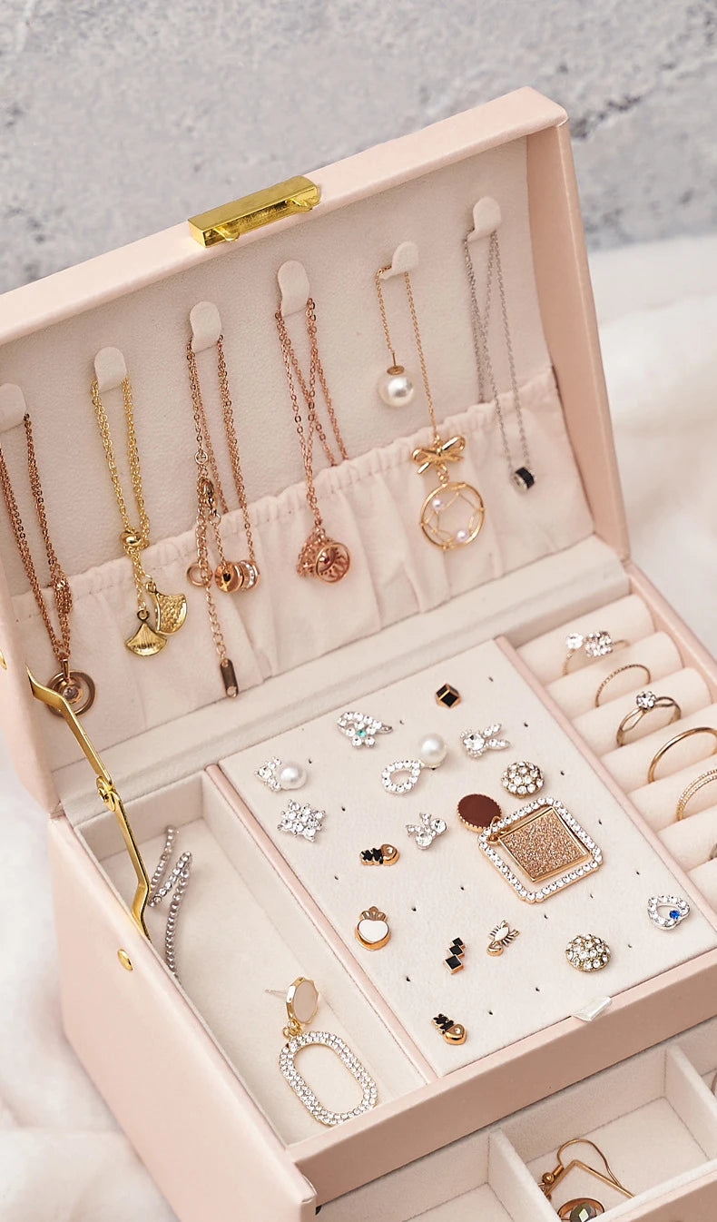 Three-layer Jewelry Storage Box