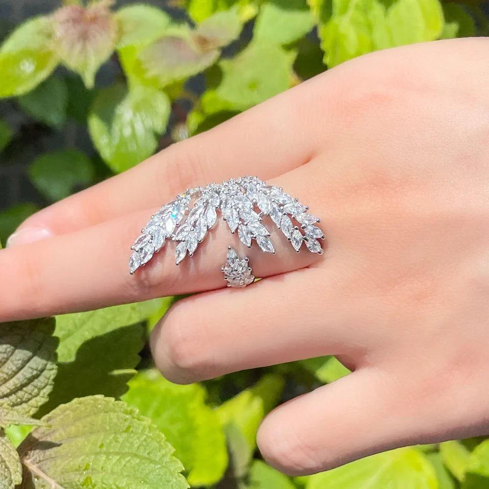 LEAF SERIES Adjustable Ring