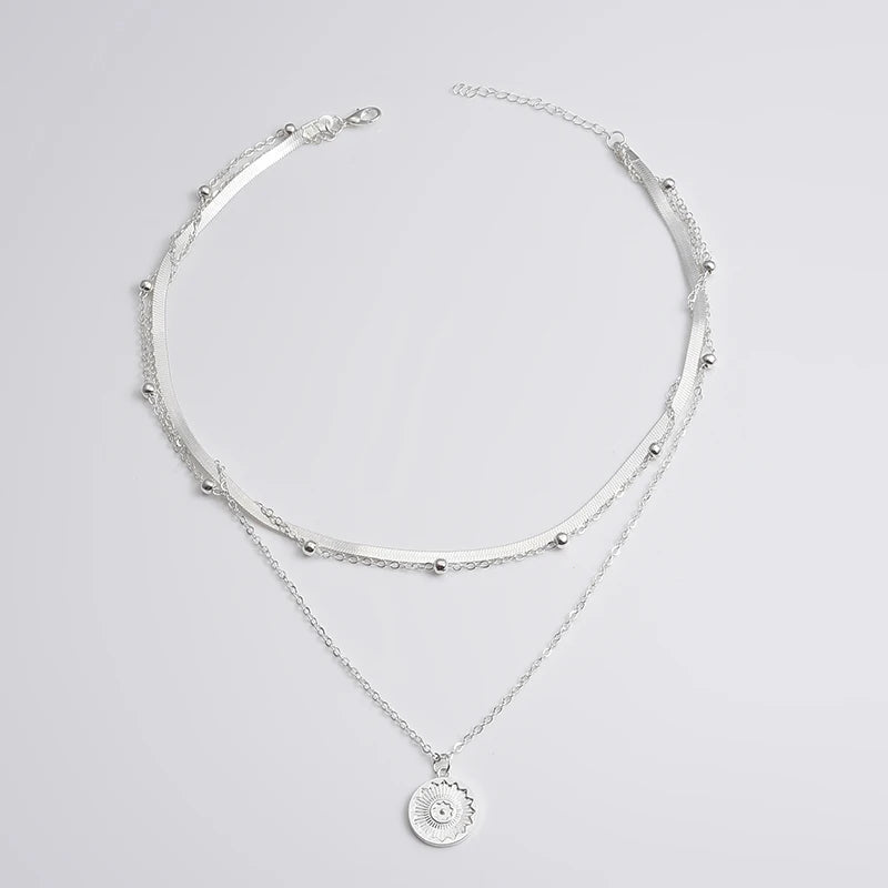 Athina Three-Layer Necklace