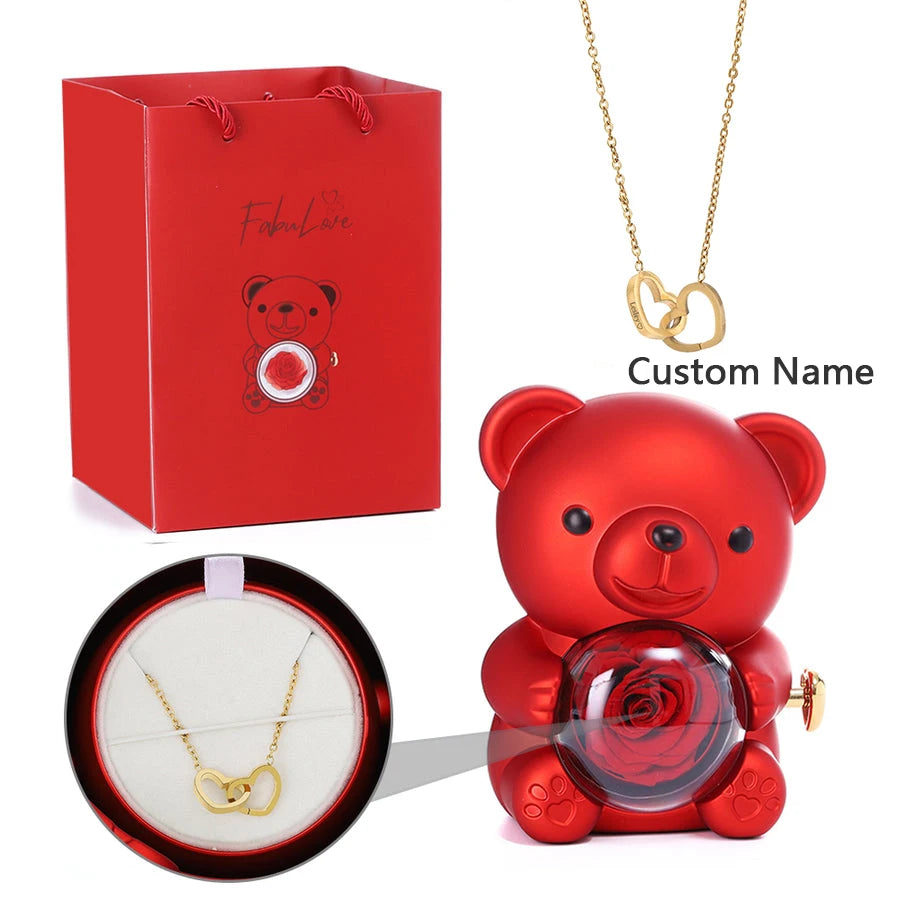 Tom Num Teddy Necklace