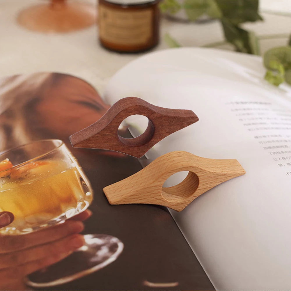 Wooden Thumb Bookmark