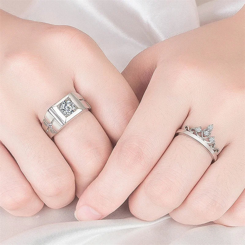 EZIES Couple Paired Rings