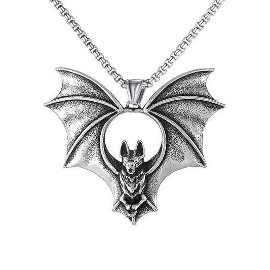 Bat Pendant Necklace