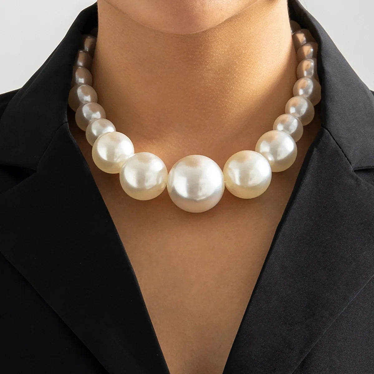 Pearl Choker BOLD Necklace Bracelets